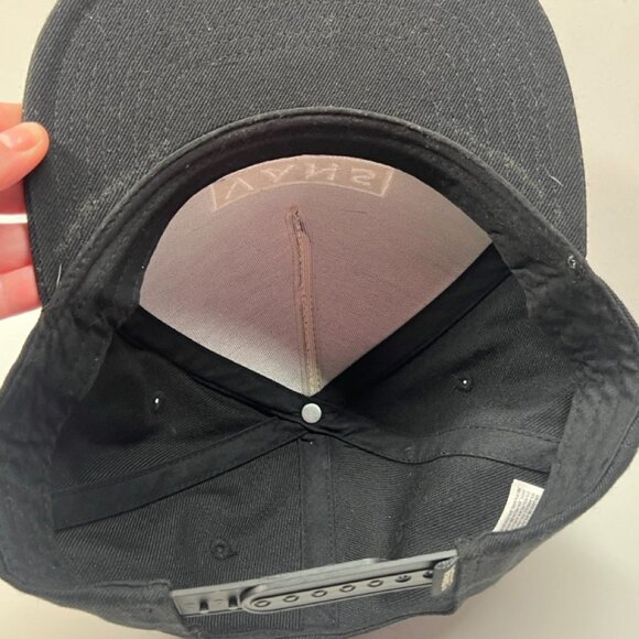 Vans Adult Black Hat Baseball Cap Adjustable Snapback Skateboard - Picture 5 of 6